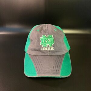 Notre Dame Fighting Irish Captivating Headgear Green‎ Grey Cotton Hat Mens OSFM